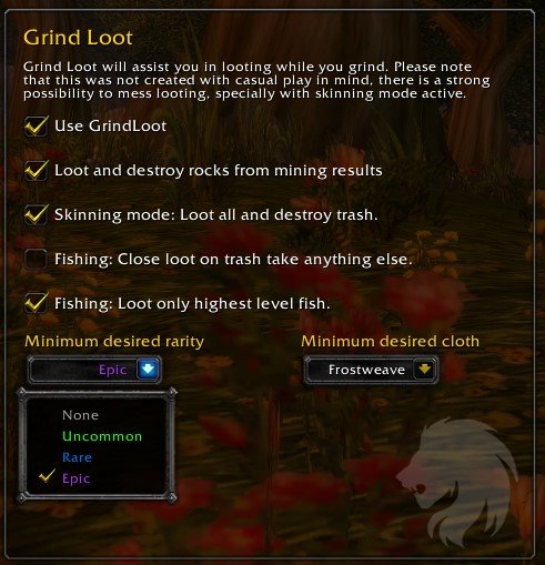 Más información sobre "GrindLoot"